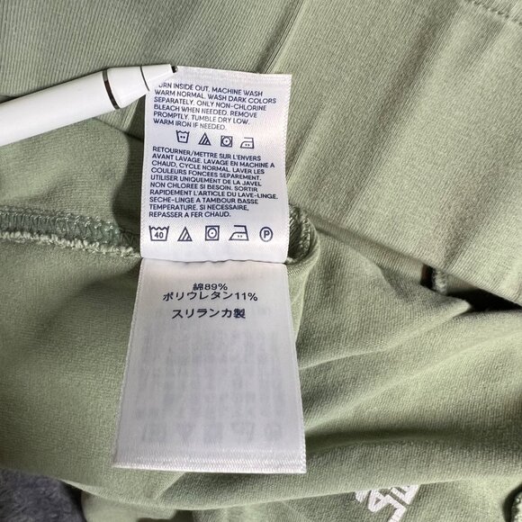 Lands End Wide Leg Pull On Pants Starfish Flare Leg Pant Green Size XL - Picture 10 of 10